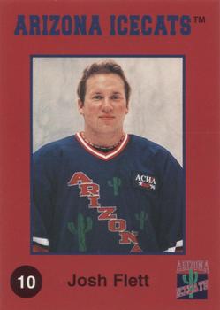 1996-97 Arizona Icecats (ACHA) #NNO Josh Flett Front