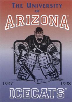 1997-98 Arizona Icecats (ACHA) #NNO Header / Checklist Front