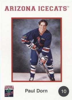 1997-98 Arizona Icecats (ACHA) #NNO Paul Dorn Front