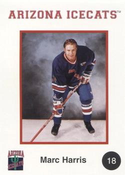 1997-98 Arizona Icecats (ACHA) #NNO Marc Harris Front