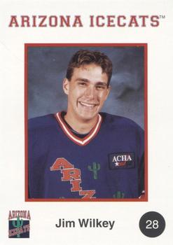 1997-98 Arizona Icecats (ACHA) #NNO Jim Wilkey Front