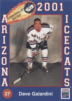 2000-01 Arizona Icecats (ACHA) #NNO Dave Galardini Front