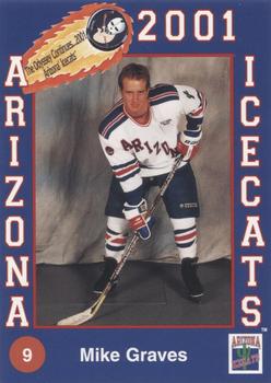 2000-01 Arizona Icecats (ACHA) #NNO Mike Graves Front