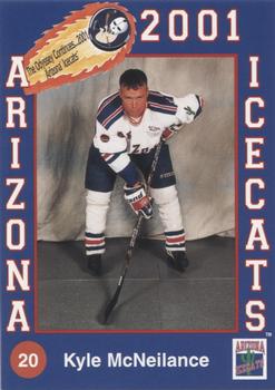 2000-01 Arizona Icecats (ACHA) #NNO Kyle McNeilance Front
