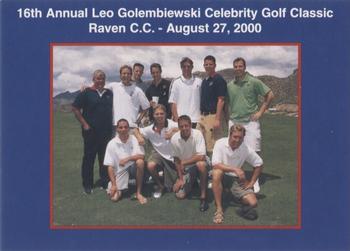 2000-01 Arizona Icecats (ACHA) #NNO Celebrity Golf Classic Front