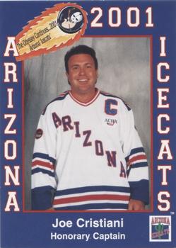 2000-01 Arizona Icecats (ACHA) #NNO Joe Cristiani Front