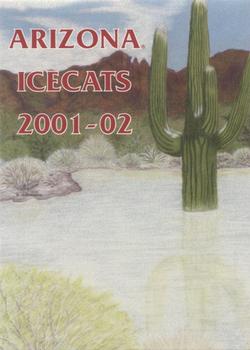 2001-02 Arizona Icecats (ACHA) #NNO Header / Checklist Front