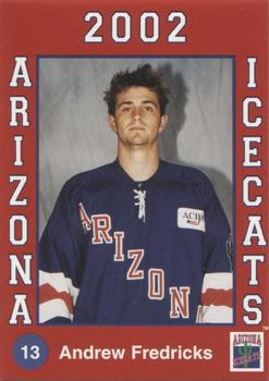 2001-02 Arizona Icecats (ACHA) #NNO Andrew Fredericks Front