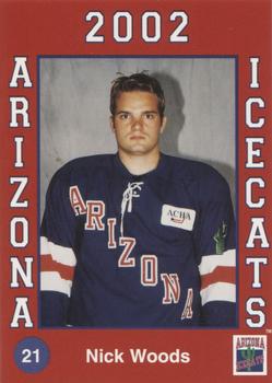 2001-02 Arizona Icecats (ACHA) #NNO Nick Woods Front