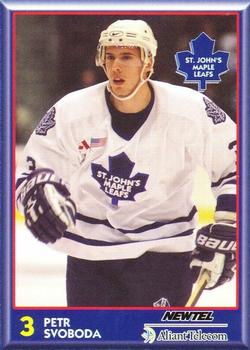 2001-02 St. John's Maple Leafs (AHL) Police #NNO Petr Svoboda Front