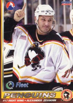 2001-02 Choice Wilkes-Barre/Scranton Penguins (AHL) #11 Alexander Zevakhin Front