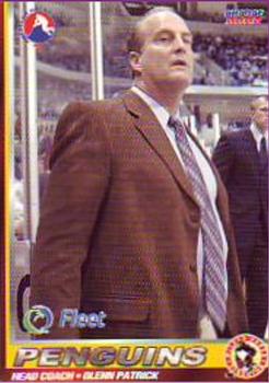 2001-02 Choice Wilkes-Barre/Scranton Penguins (AHL) #23 Glenn Patrick Front