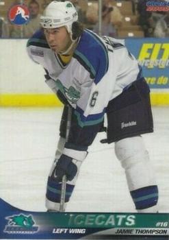 2001-02 Choice Worcester IceCats (AHL) #13 Jamie Thompson Front