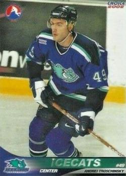 2001-02 Choice Worcester IceCats (AHL) #18 Andrei Troschinsky Front