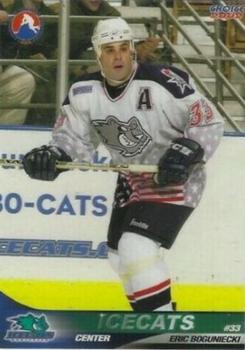 2001-02 Choice Worcester IceCats (AHL) #21 Eric Boguniecki Front