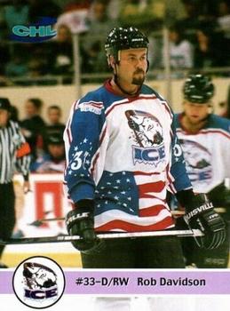 2001-02 MJ Collectibles Indianapolis Ice (CHL) #4 Rob Davidson Front