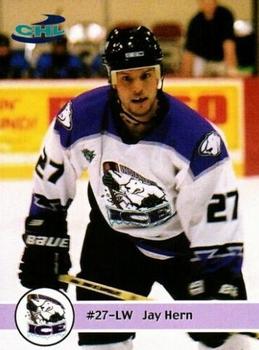 2001-02 MJ Collectibles Indianapolis Ice (CHL) #8 Jay Hern Front