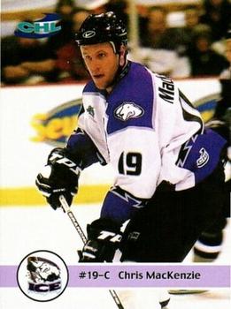 2001-02 MJ Collectibles Indianapolis Ice (CHL) #11 Chris MacKenzie Front
