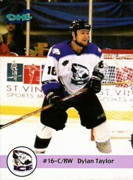 2001-02 MJ Collectibles Indianapolis Ice (CHL) #17 Dylan Taylor Front