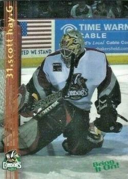 2001-02 Bakersfield Condors (WCHL) #NNO Scott Hay Front