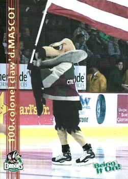 2001-02 Bakersfield Condors (WCHL) #NNO Coloniel Claw'd Front