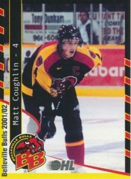 2001-02 Belleville Bulls (OHL) #5 Matt Coughlin Front
