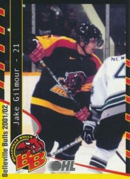 2001-02 Belleville Bulls (OHL) #7 Jake Gilmour Front