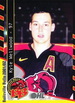 2001-02 Belleville Bulls (OHL) #21 Kyle Wellwood Front