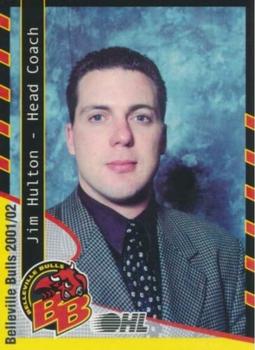2001-02 Belleville Bulls (OHL) #24 Jim Hulton Front