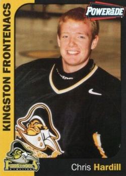 2001-02 Powerade Kingston Frontenacs (OHL) #NNO Chris Hardill Front