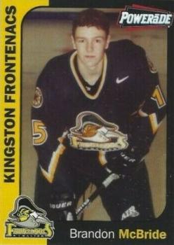 2001-02 Powerade Kingston Frontenacs (OHL) #NNO Brandon McBride Front