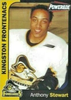 2001-02 Powerade Kingston Frontenacs (OHL) #NNO Anthony Stewart Front