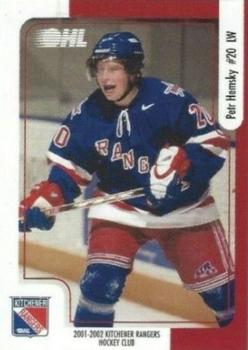 2001-02 Canada Trust Kitchener Rangers (OHL) #NNO Petr Hemsky Front