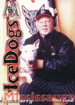 2001-02 Tim Hortons Mississauga IceDogs (OHL) #NNO Don Cherry Front