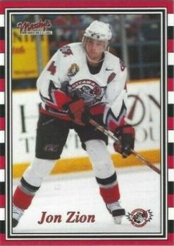 2001-02 Ottawa 67's (OHL) #5 Jonathan Zion Front