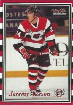 2001-02 Ottawa 67's (OHL) #17 Jeremy Akeson Front