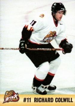 2001-02 Owen Sound Attack (OHL) #NNO Richard Colwill Front
