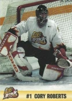 2001-02 Owen Sound Attack (OHL) #NNO Cory Roberts Front