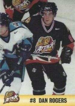 2001-02 Owen Sound Attack (OHL) #NNO Dan Rogers Front