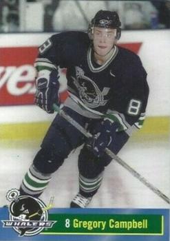 2001-02 Plymouth Whalers (OHL) #NNO Greg Campbell Front