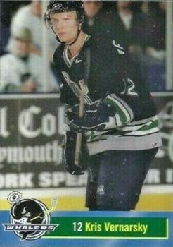 2001-02 Plymouth Whalers (OHL) #NNO Kris Vernarsky Front