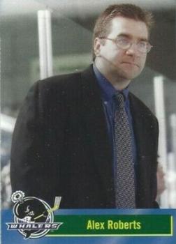 2001-02 Plymouth Whalers (OHL) #NNO Alex Roberts Front