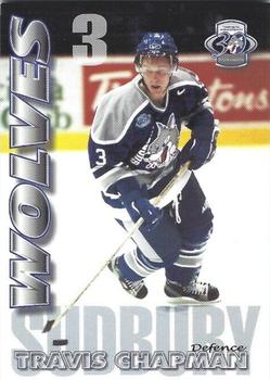 2001-02 Action Sudbury Wolves (OHL) #NNO Travis Chapman Front
