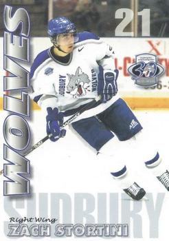 2001-02 Action Sudbury Wolves (OHL) #NNO Zack Stortini Front