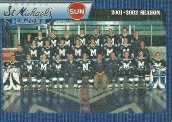 2001-02 Toronto Sun Toronto St. Michael's Majors (OHL) #NNO Team Photo Front