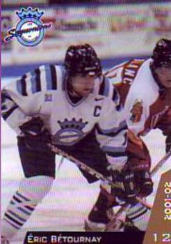 2001-02 Chicoutimi Sagueneens (QMJHL) #3 Eric Betournay Front