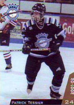 2001-02 Chicoutimi Sagueneens (QMJHL) #7 Patrick Tessier Front