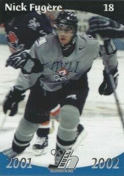 2001-02 Hull Olympiques (QMJHL) #11 Nick Fugere Front