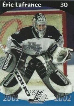 2001-02 Hull Olympiques (QMJHL) #21 Eric Lafrance Front