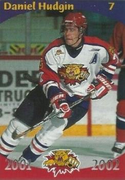 2001-02 Moncton Wildcats (QMJHL) #5 Daniel Hudgin Front